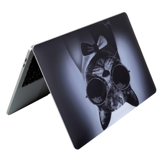 Macbook Air Kılıf Kaplama Sticker Laptop Koruyucu (TouchID'li) A2179 ile Uyumlu Cat01NL