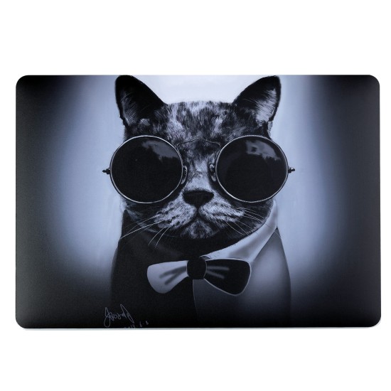 Macbook Air Kılıf Kaplama Sticker Laptop Koruyucu (TouchID'li) A2179 ile Uyumlu Cat01NL