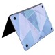 Macbook Air Kılıf Koruyucu Kaplama Laptop Sticker (TouchID'li) A2179 ile Uyumlu Marble14