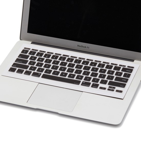 Macbook Air Klavye Koruyucu 11 inç (US to TR) A1370 A1465 Modelleri ile Uyumlu
