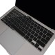 Macbook Air M1 13.3inç Klavye Koruyucu TouchID'li (US-ABD İngilizce) A2179 A2337 ile Uyumlu