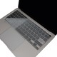 Macbook Air M1 13.3inç Klavye Koruyucu TouchID'li (US-ABD İngilizce) A2179 A2337 ile Uyumlu