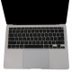 Macbook Air M1 13.3inç Klavye Koruyucu TouchID'li (US-ABD İngilizce) A2179 A2337 ile Uyumlu