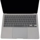 Macbook Air M1 13.3inç Klavye Koruyucu TouchID'li (US-ABD İngilizce) A2179 A2337 ile Uyumlu