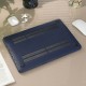 MacBook Air 13 Timsah Desenli Deri Dokulu Sert Hard Case A2337 A2179 A1932 Uyumlu
