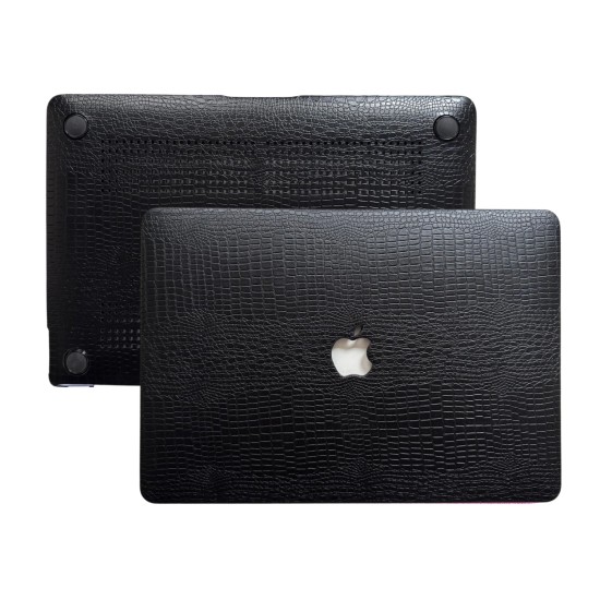 Macbook Air M1 Deri Kılıf 360 Derece Saran Kaplama Koruyucu (TouchID'li M1 Air) A2337 A2179 A1932 ile Uyumlu Macbook Air M1 Deri Kılıf 360 Derece Saran Kaplama Koruyucu (TouchID'li M1 Air) A2337 A2179 A1932 ile Uyumlu