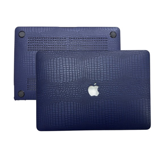 Macbook Air M1 Deri Kılıf 360 Derece Saran Kaplama Koruyucu (TouchID'li M1 Air) A2337 A2179 A1932 ile Uyumlu Macbook Air M1 Deri Kılıf 360 Derece Saran Kaplama Koruyucu (TouchID'li M1 Air) A2337 A2179 A1932 ile Uyumlu