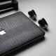 Macbook Air M1 Deri Kılıf 360 Derece Saran Kaplama Koruyucu (TouchID'li M1 Air) A2337 A2179 A1932 ile Uyumlu Macbook Air M1 Deri Kılıf 360 Derece Saran Kaplama Koruyucu (TouchID'li M1 Air) A2337 A2179 A1932 ile Uyumlu
