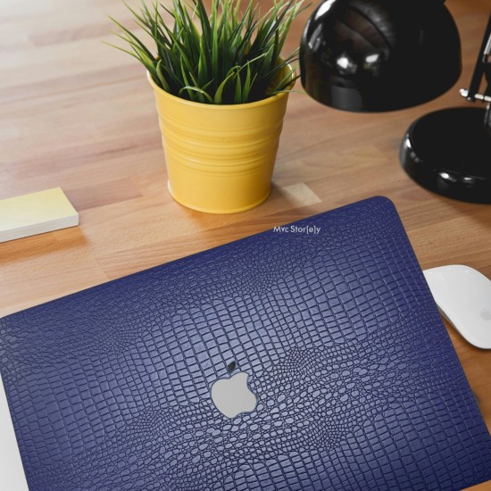 Macbook Air M1 Deri Kılıf 360 Derece Saran Kaplama Koruyucu (TouchID'li M1 Air) A2337 A2179 A1932 ile Uyumlu Macbook Air M1 Deri Kılıf 360 Derece Saran Kaplama Koruyucu (TouchID'li M1 Air) A2337 A2179 A1932 ile Uyumlu