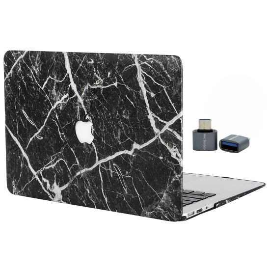 MacBook Air M1 Sert Kapak Kılıf Darbe Emici İnce Premium Koruyucu Çizik Önleyici A2337 A2179 A1932