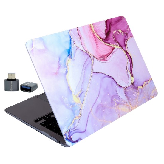 macbook air 13 mermer15 tpu sert kapak uyumlu kılıf