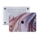 Macbook Air M1 Kılıf 13 inç Mermer Glitter (TouchID'li M1 Air) A1932 A2179 A2337 ile Uyumlu