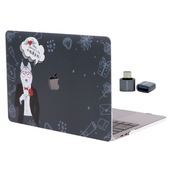 Macbook Air M1 Kılıf 13.3inç Uyumlu Sert Kapak Darbeye Karşı Koruma