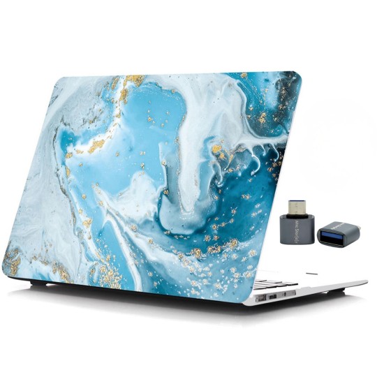 Macbook Air M1 Kılıf 13inç Focus01NL (TouchID'li M1 Air) A2337 A2179 A1932 ile Uyumlu