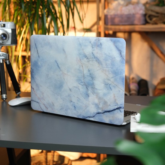 Macbook Air 13.3 inç M1 Çip Uyumlu Sert Kapak | Hard Case Koruyucu Lazer Baskılı Desenli