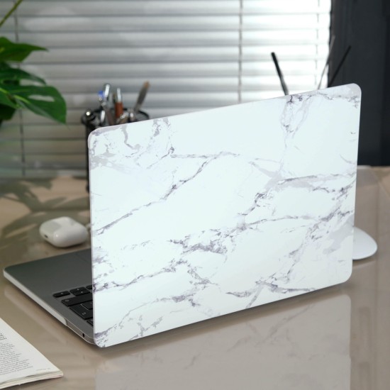 Macbook Air 13.3 inç M1 Çip Uyumlu Sert Kapak | Hard Case Koruyucu Lazer Baskılı Desenli