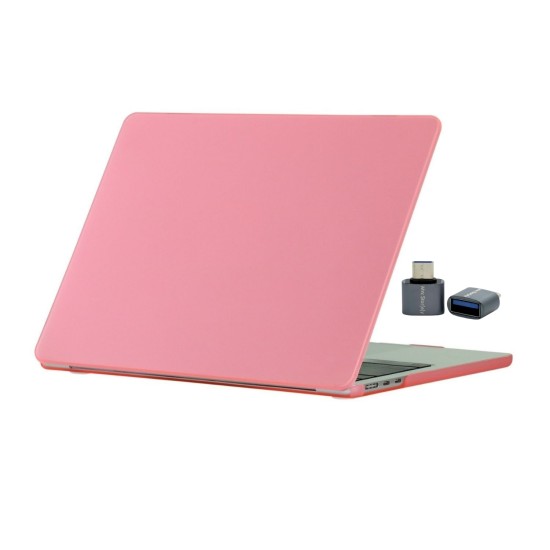 Macbook Air M1 Kılıf 13inç Mat Flu (TouchID'li M1 Air) A2337 A2179 A1932 ile Uyumlu