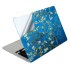Macbook Air M1 Kılıf Flower03NL Yapıştırma Laptop Koruyucu Kaplama Sticker A2337 ile Uyumlu