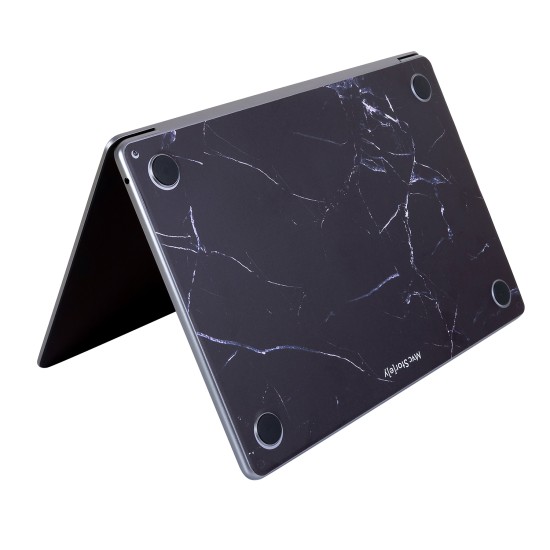 Macbook Air M1 Kılıf Marble14 Kaplama Yapıştırma Sticker Laptop Koruyucu A2337 ile Uyumlu