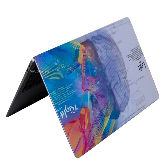 Macbook Air M2-M3-M4 Kılıf 13.6inç Sticker Yapıştırma Koruyucu Kaplama BrainNL A2681 A3113 A3240 ile Uyumlu