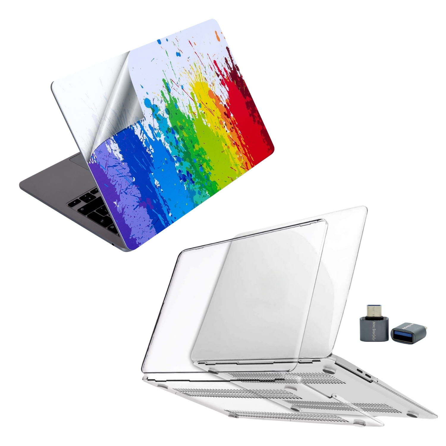 McStorey Macbook Air M2 Kılıf A2681 ile Uyumlu Koruyucu Kaplama McStorey Macbook Air M2 Kılıf A2681 ile Uyumlu Koruyucu Kaplama