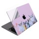 Macbook Air M2-M3-M4 Kılıf 13.6inç Yapıştırma Sticker Koruyucu Kaplama Animal03 A2681 A3113 A3240 ile Uyumlu