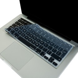 MacBook Air Pro 13-15 Klavye Koruyucu Silikon İnce Yıkanabilir Avrupa İngilizce Ombre