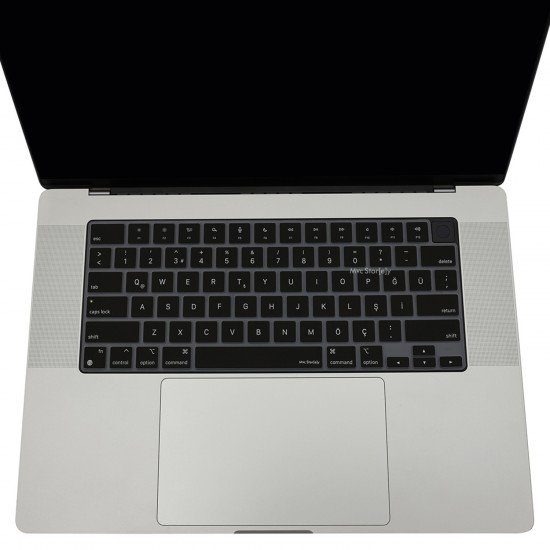 Macbook Air Pro Klavye Kılıfı US-TR Baskı A2681 A2941 A2442-85 A2779-80 A2992-18 A2991 Uyumlu