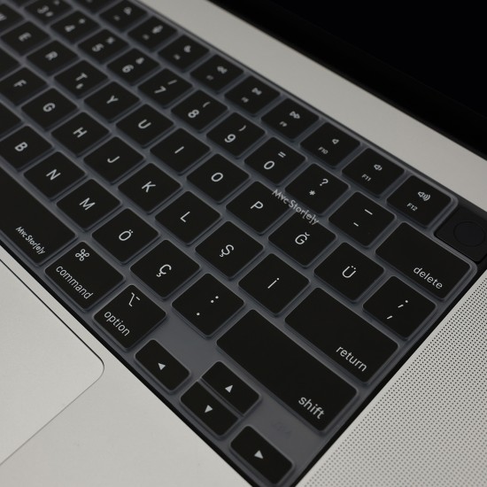 Macbook Air Pro Klavye Kılıfı US-TR Baskı A2681 A2941 A2442-85 A2779-80 A2992-18 A2991 Uyumlu