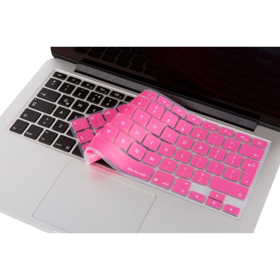 macbook air pro uk eu ingilizce silikon klavye koruyucu