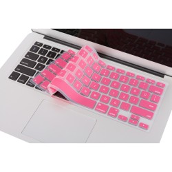 MacBook Air Pro Klavye Koruyucu Türkçe Q Baskılı US Klavye Uyumlu Silikon Kapak