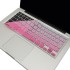 Macbook Air Pro Klavye Koruyucu (Türkçe Q) Gradient (Eski USB’li Model 2008/2017 yılı) ile Uyumlu