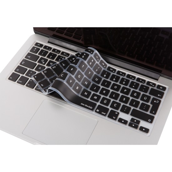 MacBook Air Pro T rk e Q Klavye Koruyucu Ultra nce Silikon MacBook Air Pro T rk e Q Klavye Koruyucu Ultra nce Silikon