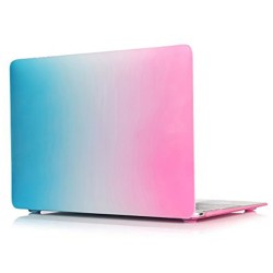 Macbook Kılıf 12 inç Rainbow A1534 ile Uyumlu Koruyucu