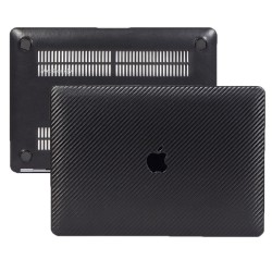 Macbook Kılıf 13inç Mac Pro M1-M2, Karbon Fiber (Type-c'li Model)A2338 A2289 A2251 A1706-08 A1989 A2159 ile Uyumlu