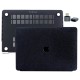MacBook Pro 13 Kılıf Simli Parlak Vinil Sert Hard Case M1-M2 Type-C 2016-2022 Uyumlu
