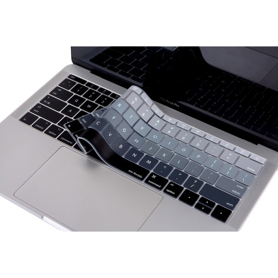MacBook Klavye Koruyucu A1708 A1534 Ombre Amerikan İngilizce Ultra İnce