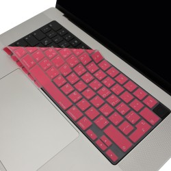 MacBook klavye koruyucu Arapça baskı silikon UK Enter Türkçe Q Air Pro 13.6 15.3 14.2 16.2 inç