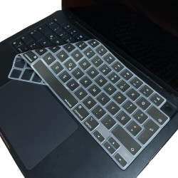 MacBook Klavye Koruyucu Eski Türkçe F Dizilim Daktilo Tip Uyumlu Silikon Kapak