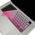 MacBook Klavye Koruyucu Gradient Türkçe Q Silikon Air Pro 13 15 14 16 inç UK Enter Uyumlu
