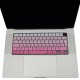 MacBook Gradient Türkçe Q Klavye Koruyucu Silikon UK Enter Uyumlu