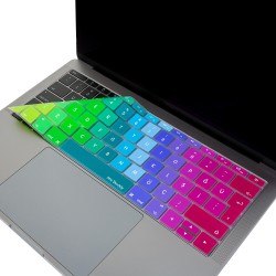 MacBook Klavye Koruyucu Türkçe Q A1708 A1534 Silikon Ultra İnce Dazzle