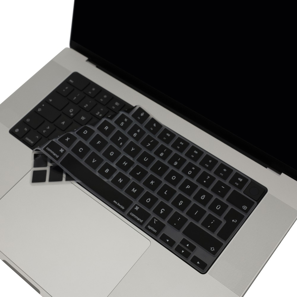 MacBook T rk e Q Klavye Koruyucu Silikon Air Pro Uyumlu MacBook T rk e Q Klavye Koruyucu Silikon Air Pro Uyumlu