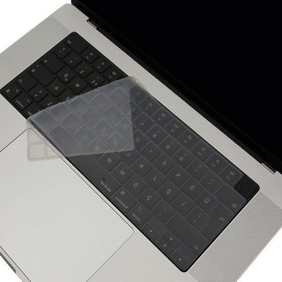 MacBook Türkçe Q Klavye Koruyucu Silikon – Air ve Pro Uyumlu