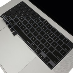 MacBook Klavye Koruyucu Türkçe Q Silikon US İngilizce Enter Uyumlu Air Pro M1 M2 M3 M4 M5