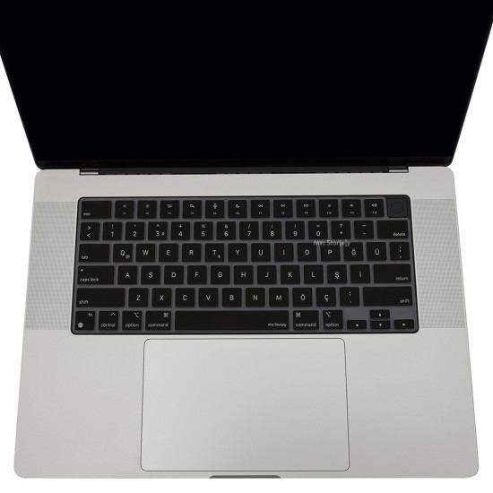 MacBook klavye koruyucu Türkçe Q silikon US İngilizce enter uyumlu