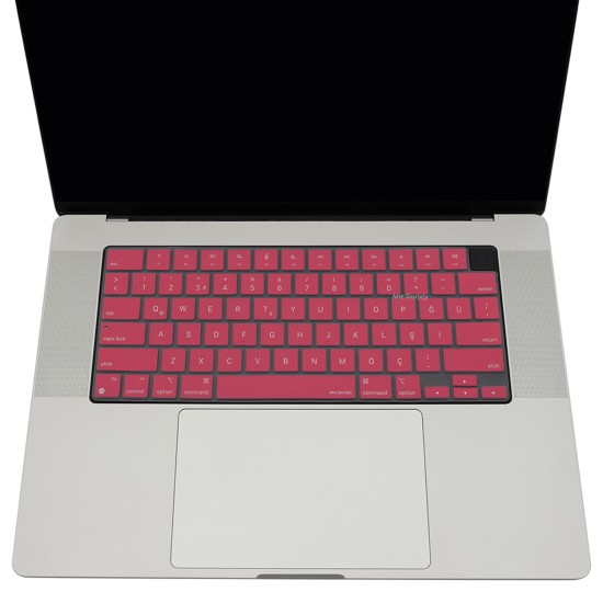 MacBook klavye koruyucu Türkçe Q silikon US İngilizce enter uyumlu