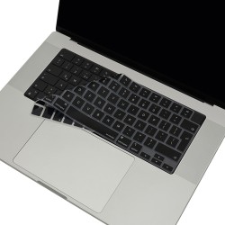 MacBook Klavye Koruyucu UK EU İngilizce Silikon Kılıf Kapak Air 13.6-15.3 Pro 14-16 M1-M5 Uyumlu