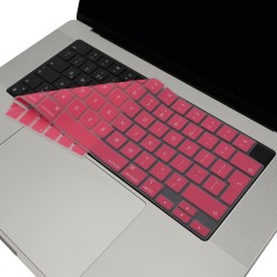MacBook Klavye Koruyucu UK EU İngilizce Silikon Kılıf Kapak Air 13.6-15.3 Pro 14-16 M1-M5 Uyumlu