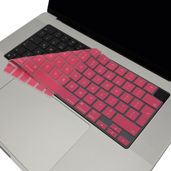 MacBook Klavye Koruyucu Silikon Ultra İnce UK Dizilim